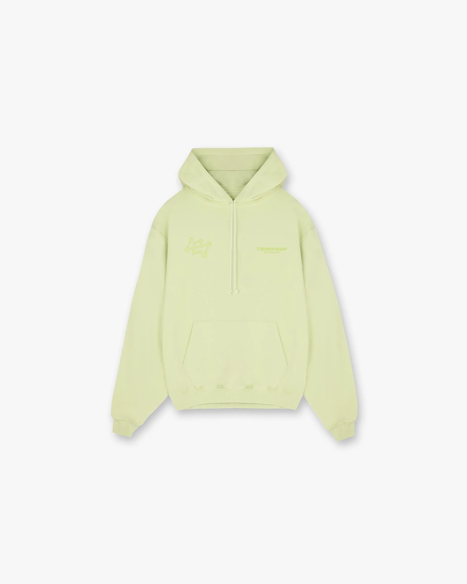 247 Future Terrains Oversized Hoodie - Shadow Lime