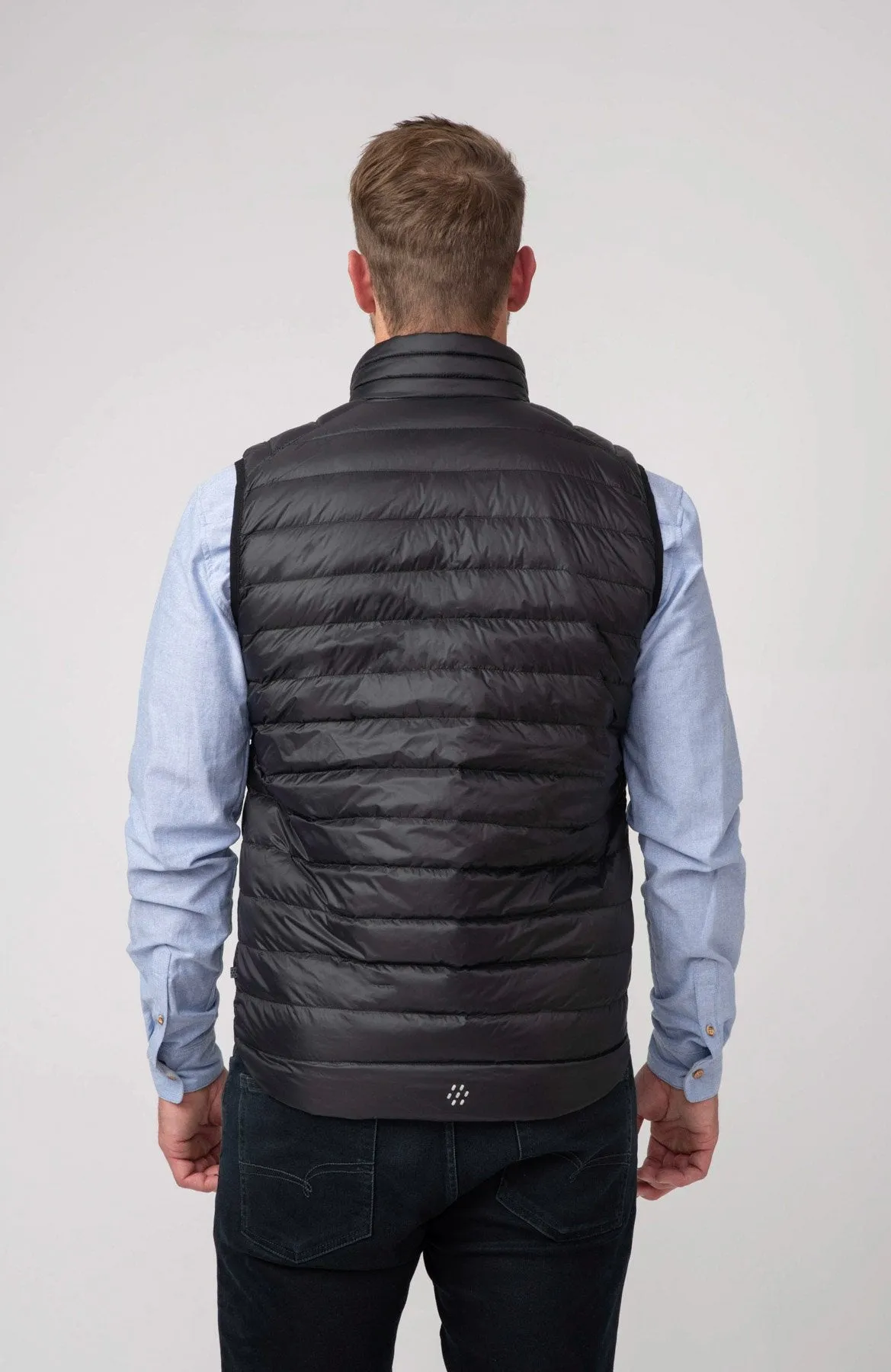 Alpine Mens Down Gilet - Jet Black