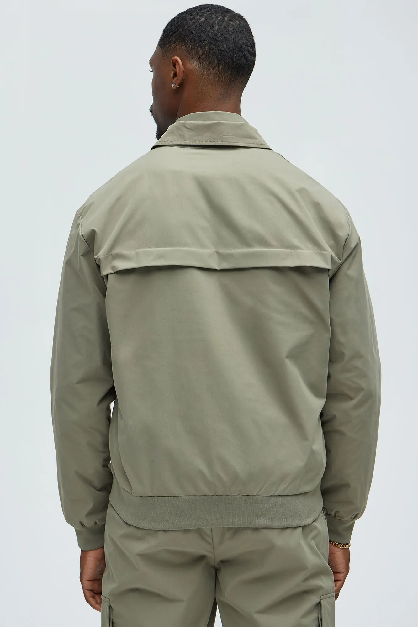 Ansel Tech Zip Jacket - Olive