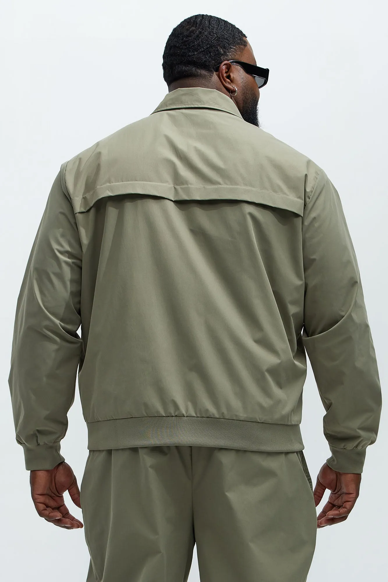 Ansel Tech Zip Jacket - Olive