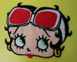 Betty Embroidered Iron on Patch