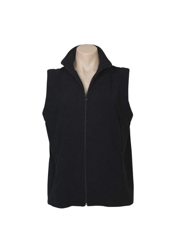 Biz Collection Women’s Plain Micro Fleece Vest Pf905