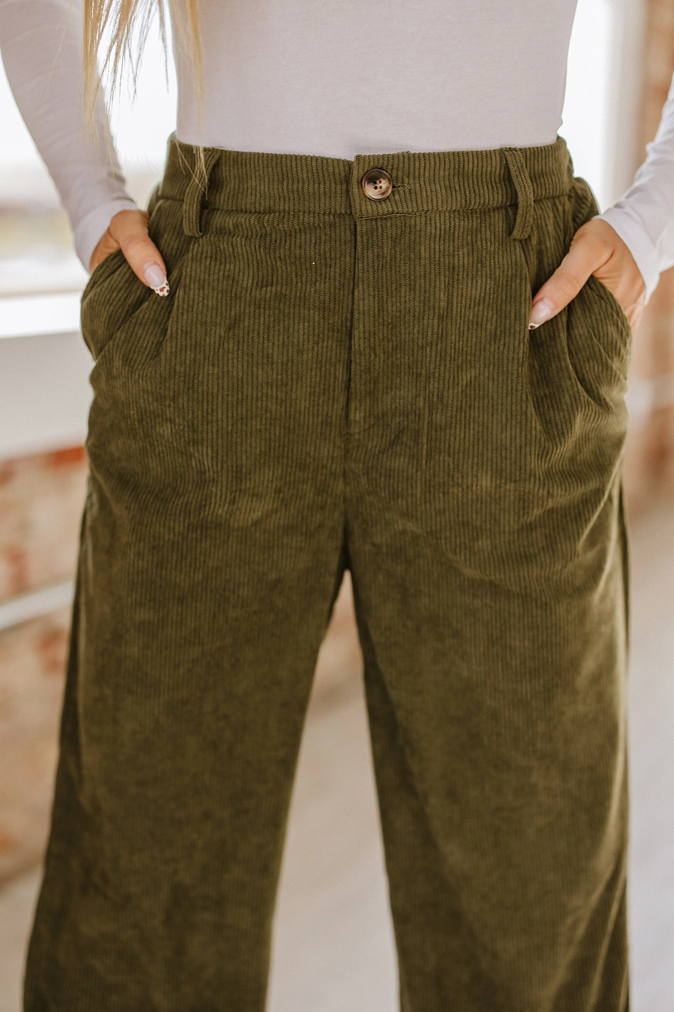 Bobbi Corduroy Trouser Pants