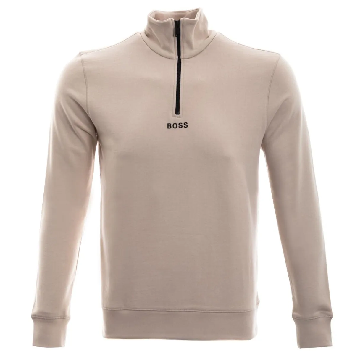 BOSS Zapper 1 Sweatshirt in Open White