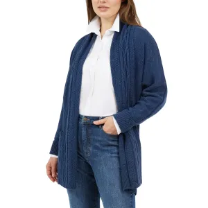 Chaps Ladies' Cable Neck Cardigan