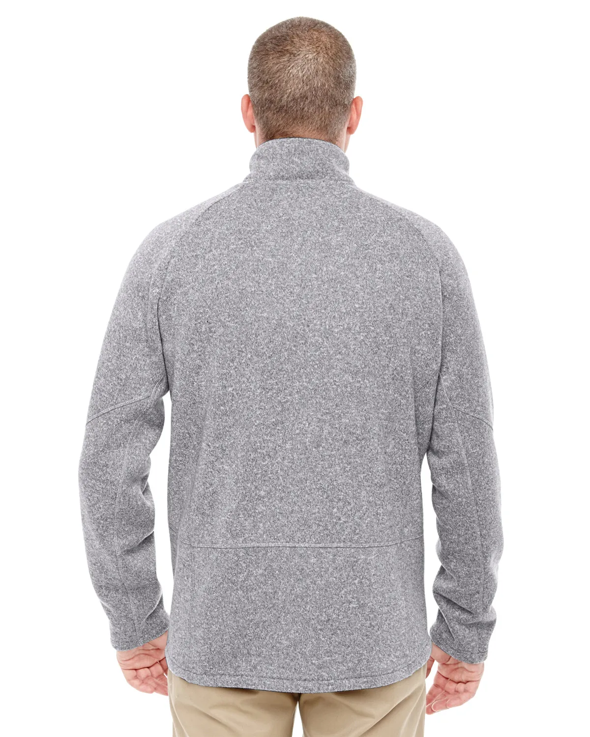 DG792 Devon & Jones Adult Bristol Sweater Fleece Quarter-Zip