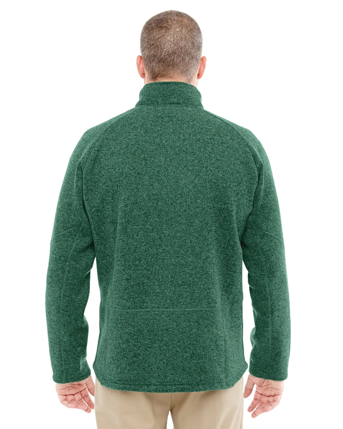 DG792 Devon & Jones Adult Bristol Sweater Fleece Quarter-Zip