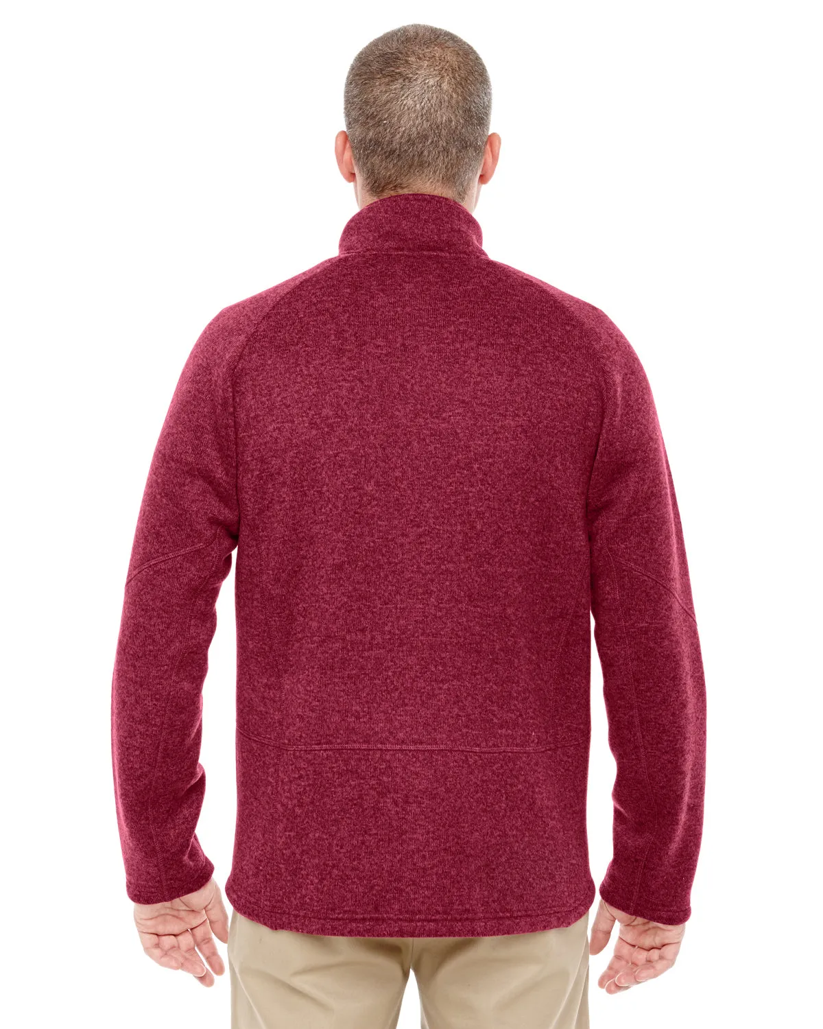 DG792 Devon & Jones Adult Bristol Sweater Fleece Quarter-Zip