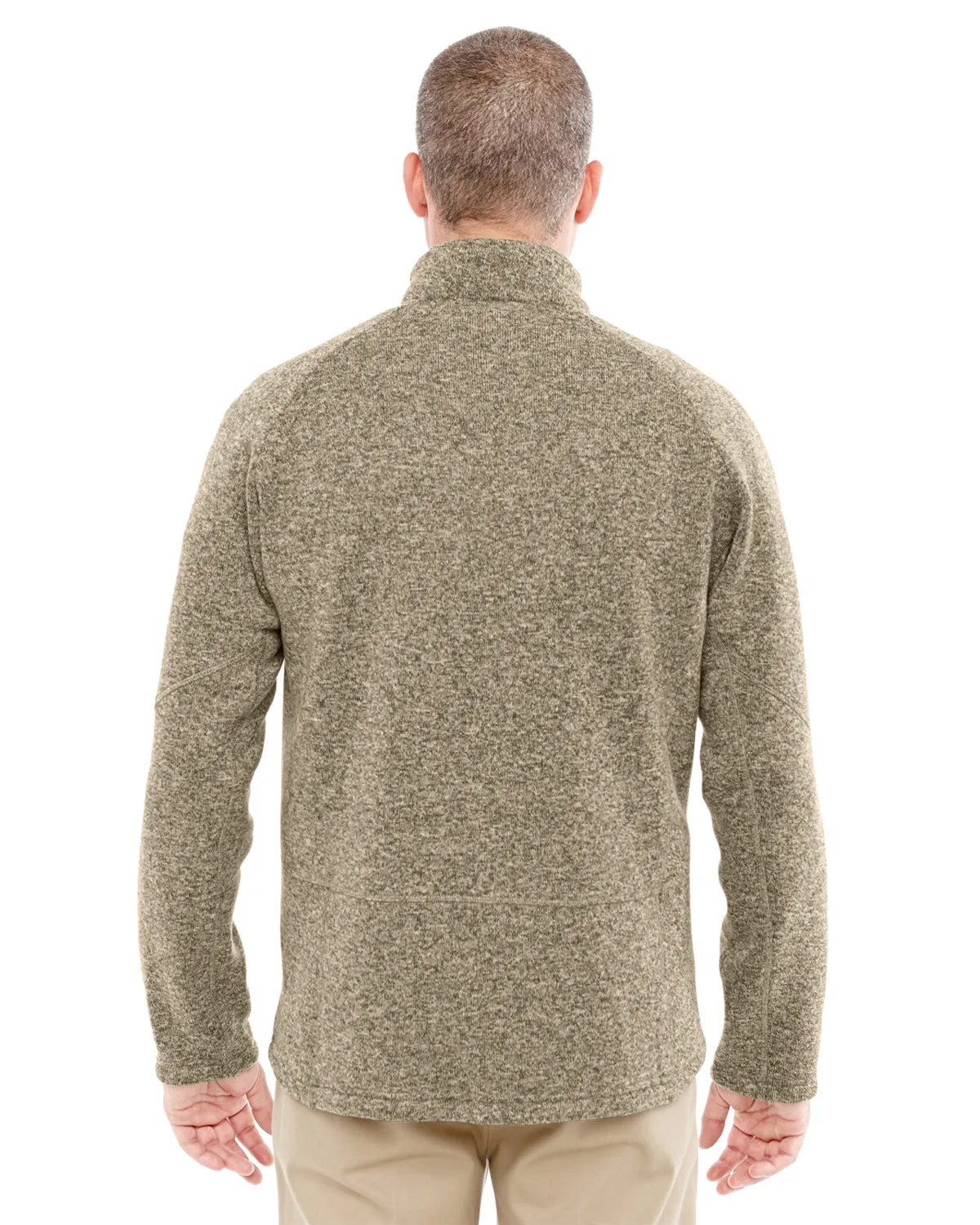 DG792 Devon & Jones Adult Bristol Sweater Fleece Quarter-Zip