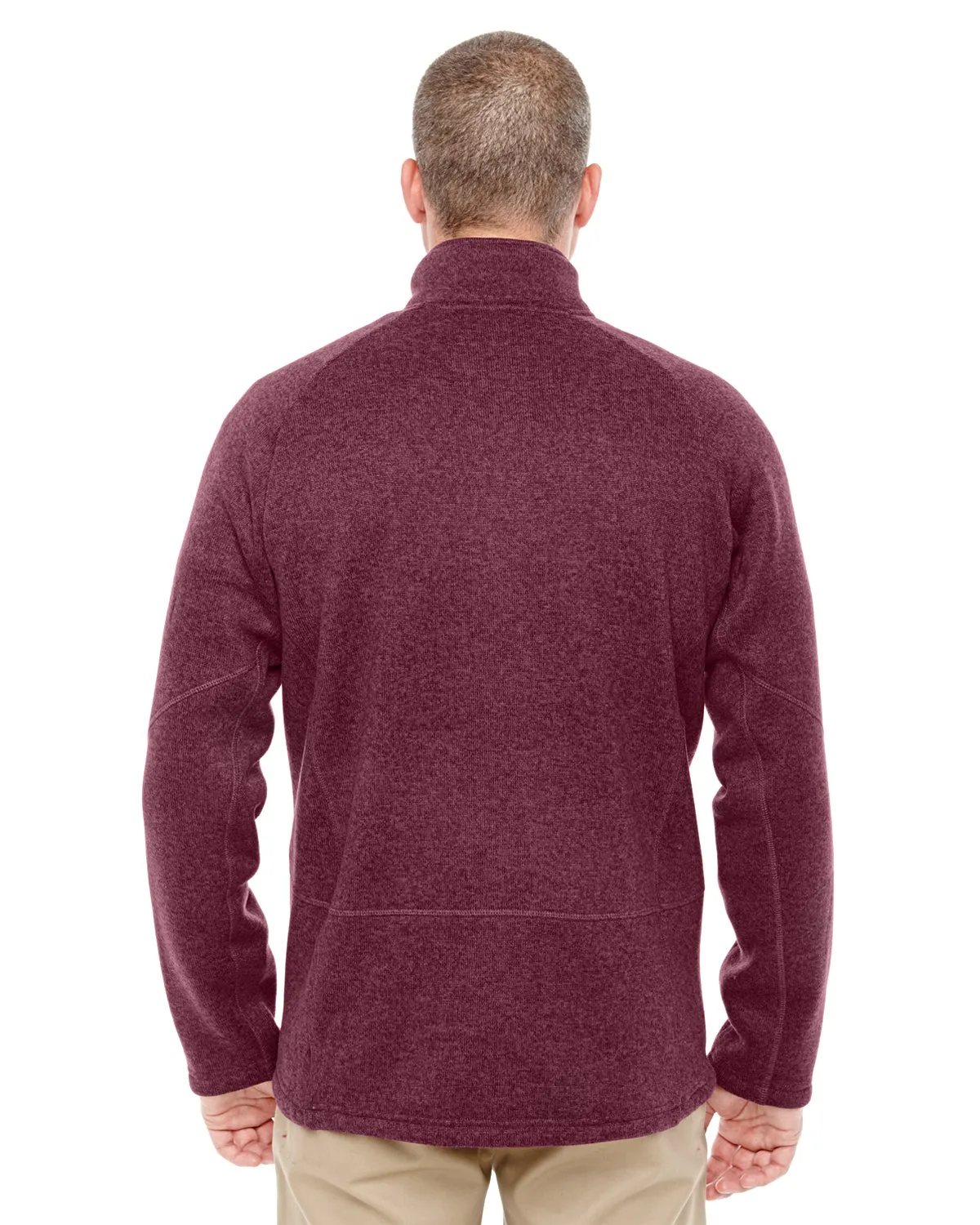 DG792 Devon & Jones Adult Bristol Sweater Fleece Quarter-Zip