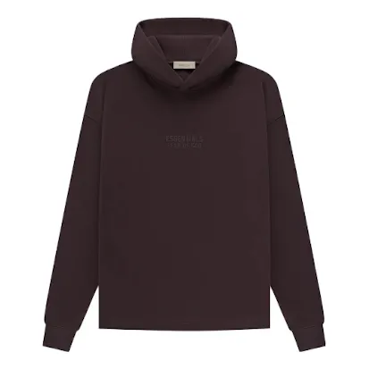 Fear of God Essentials SS23 Drop2 Relaxed 'Plum' Sweatshirt, purple