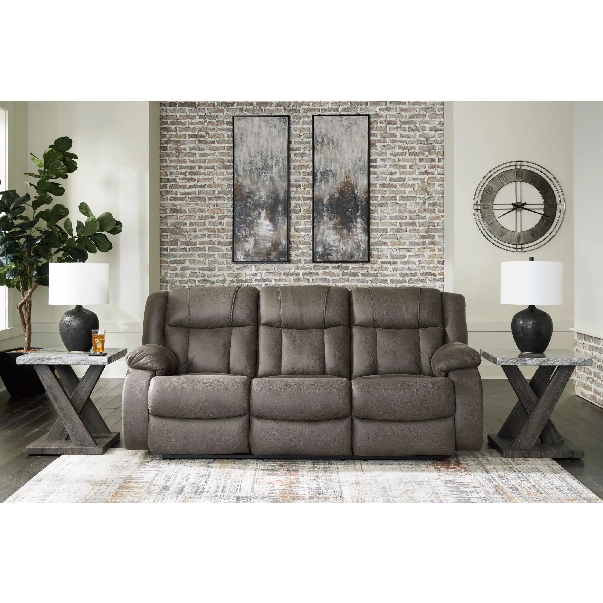 First Base Reclining Sofa