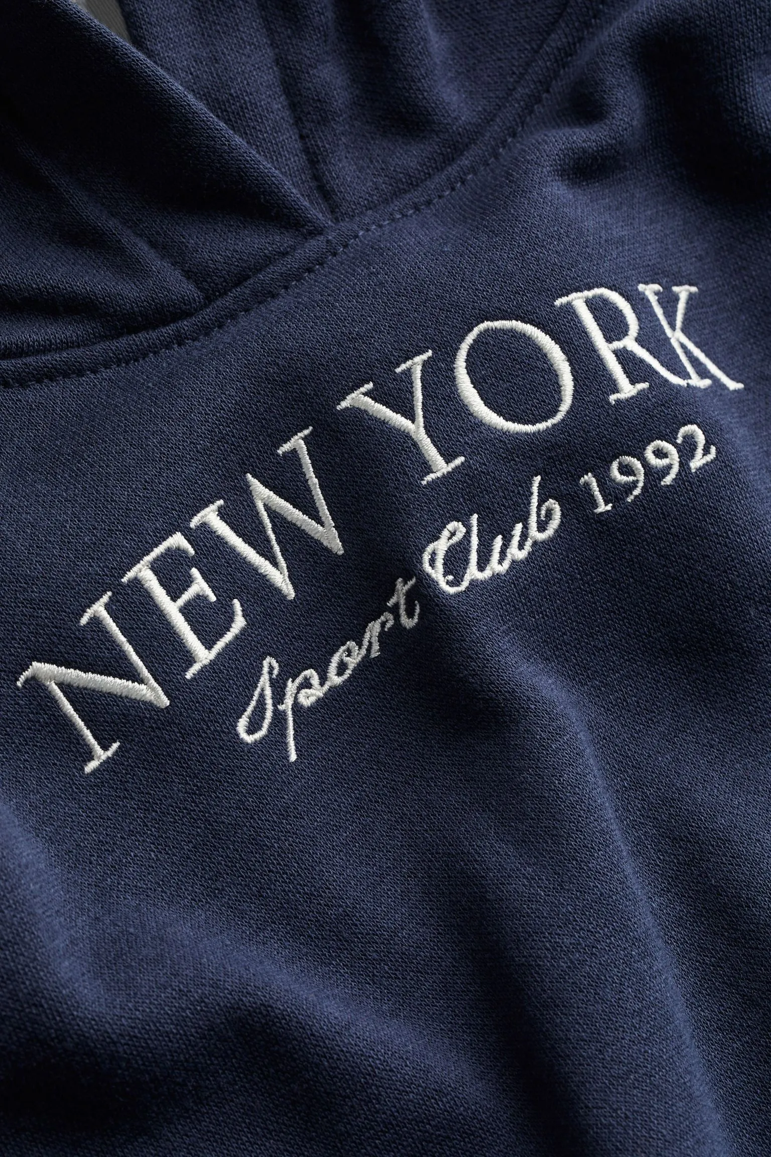 H&M New York Oversized with Motif sweatshirt, dark blue