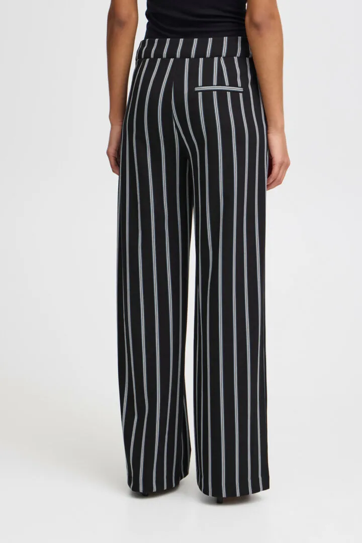 Ichi Ruti Trousers-Black-20121514