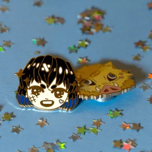 Inosuke Hashibira - Enamel Pin -  LIMITED EDITION