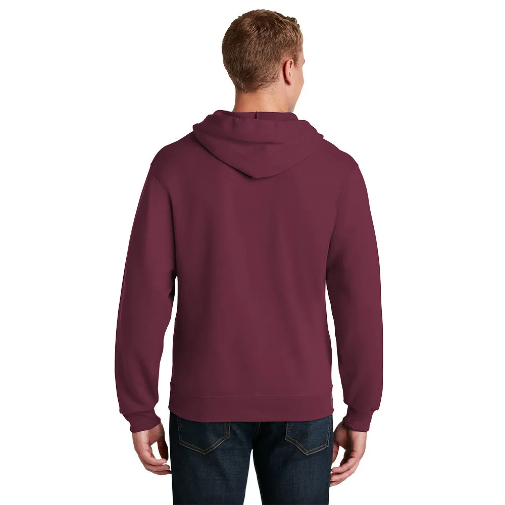 Jerzees® - NuBlend® Full-Zip Hooded Sweatshirt - Maroon