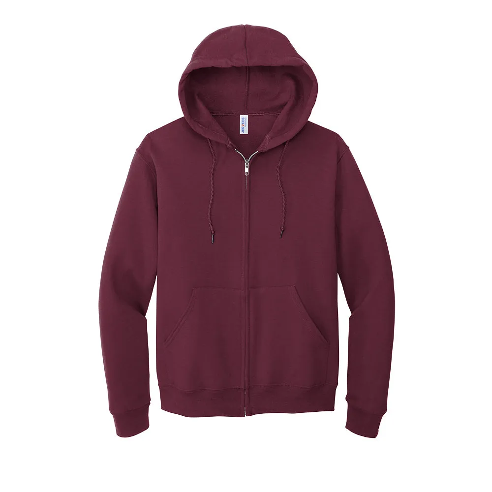 Jerzees® - NuBlend® Full-Zip Hooded Sweatshirt - Maroon