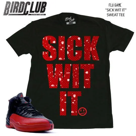 Jordan 12 tee Flu Game