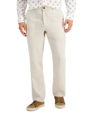 Men's 100% linen trousers Club Room