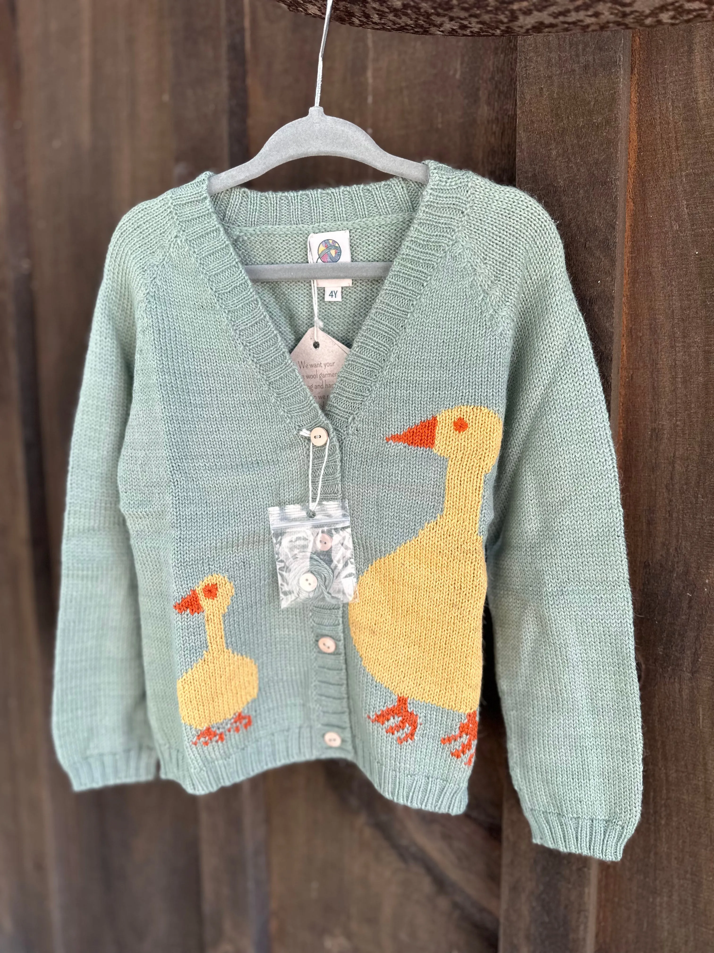 Nanay Kids Duck Cardigan