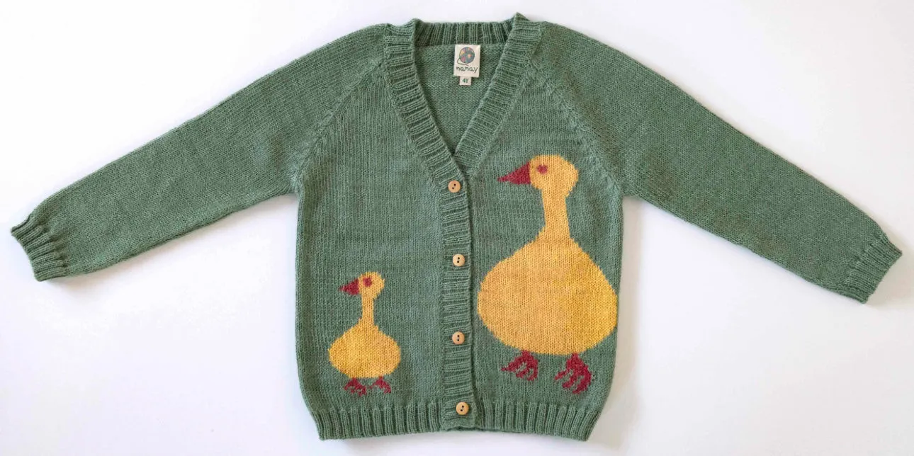 Nanay Kids Duck Cardigan