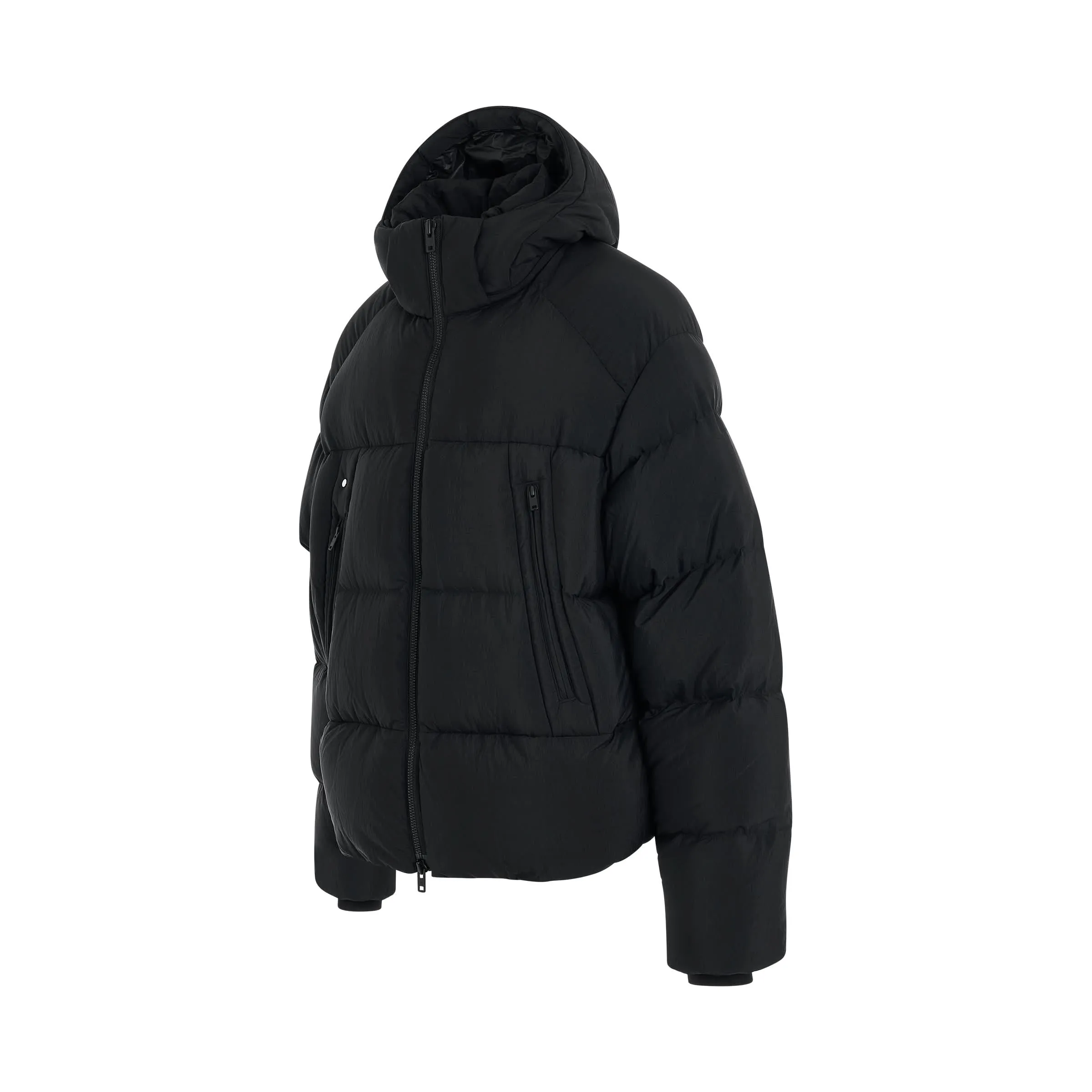 Puffer Jacket in Black