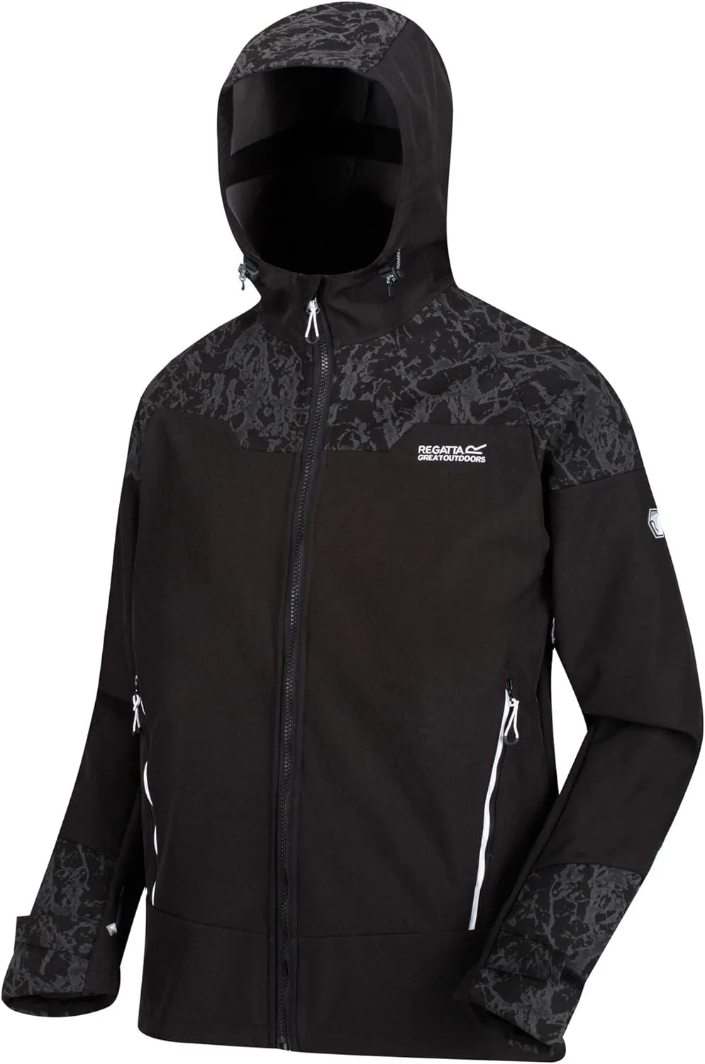 Regatta Men's Hewitts V Reflective Hooded Softshell