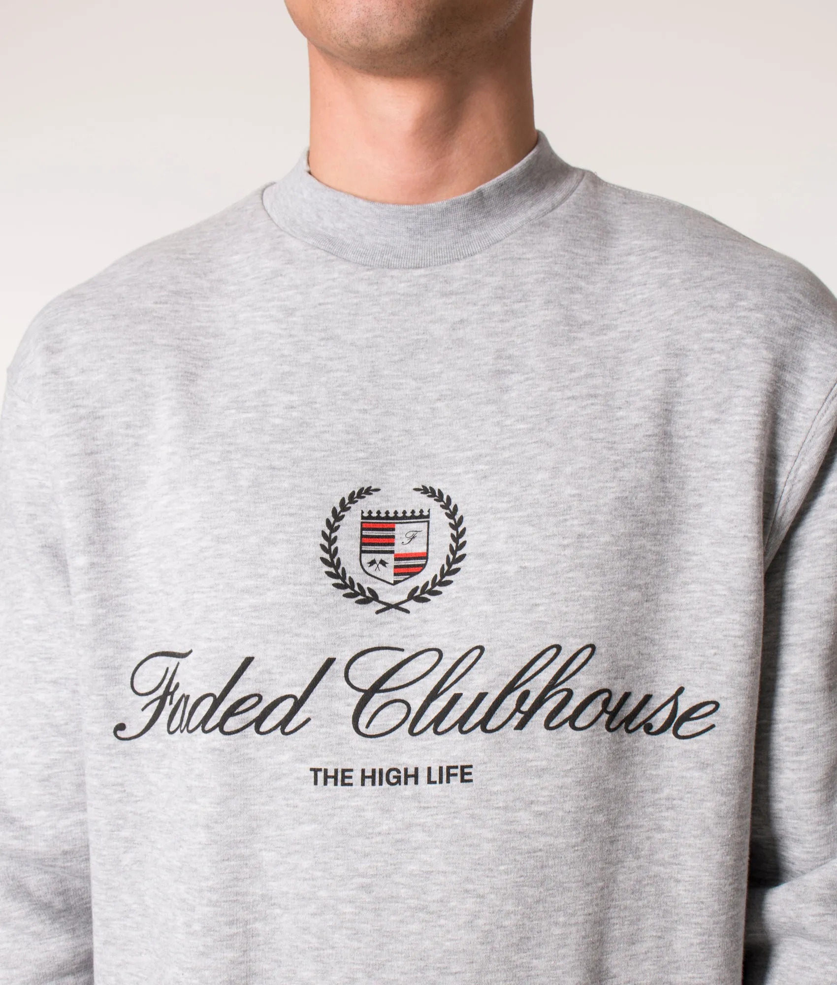 Relaxed Fit Clubhouse Logo Sweatshirt