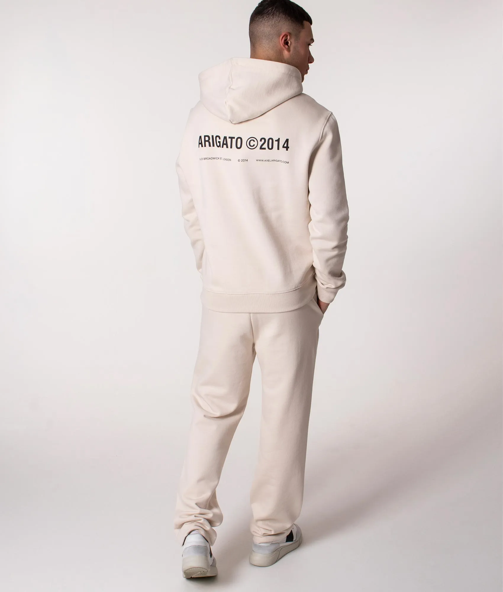 Relaxed Fit London Back Logo Hoodie