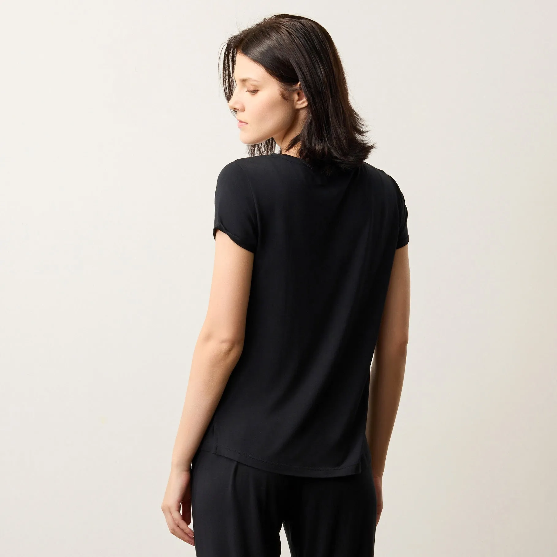 Silktouch TENCEL™ Scoop Neck Tee