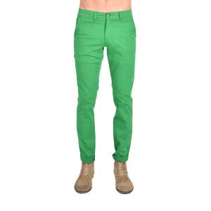 Slim Fit Chino Pants - Emerald Green