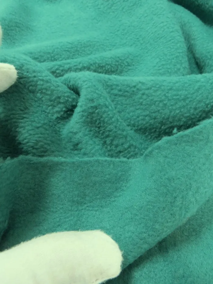 Solid Fleece Fabric / Jade