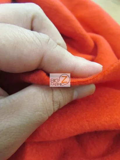 Solid Fleece Fabric / Silver