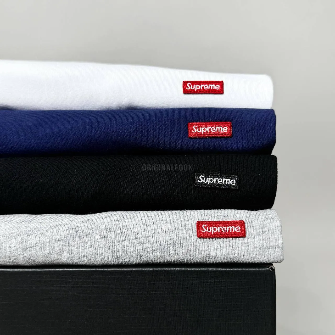 Supreme Small Box Logo Tee Navy