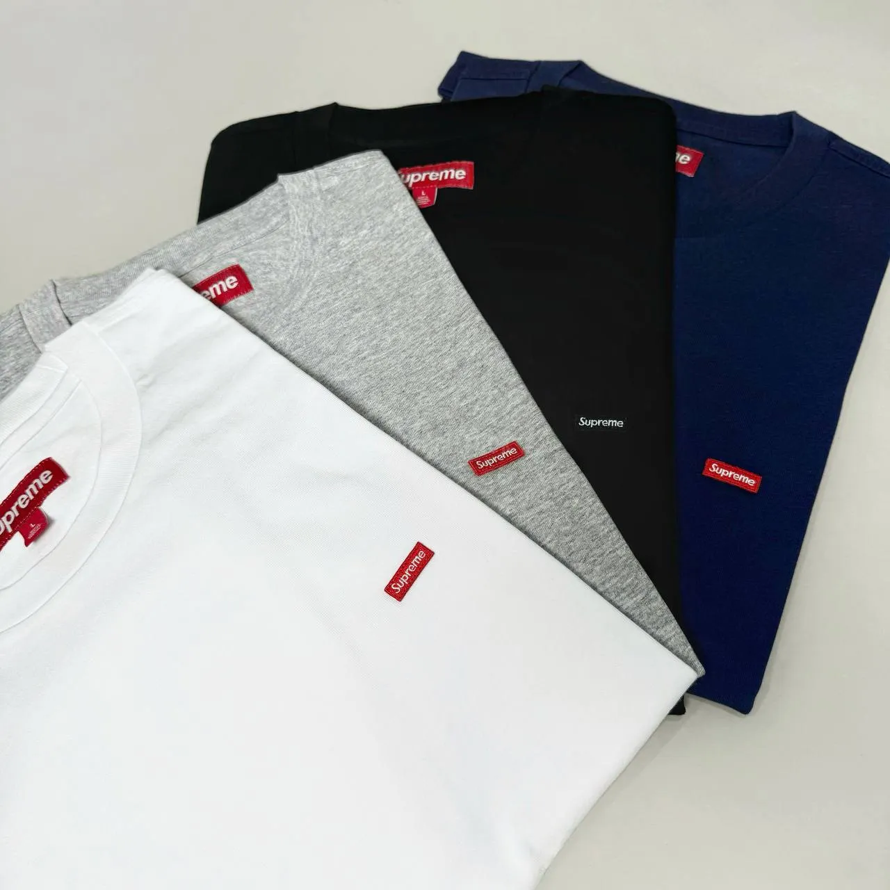 Supreme Small Box Logo Tee Navy