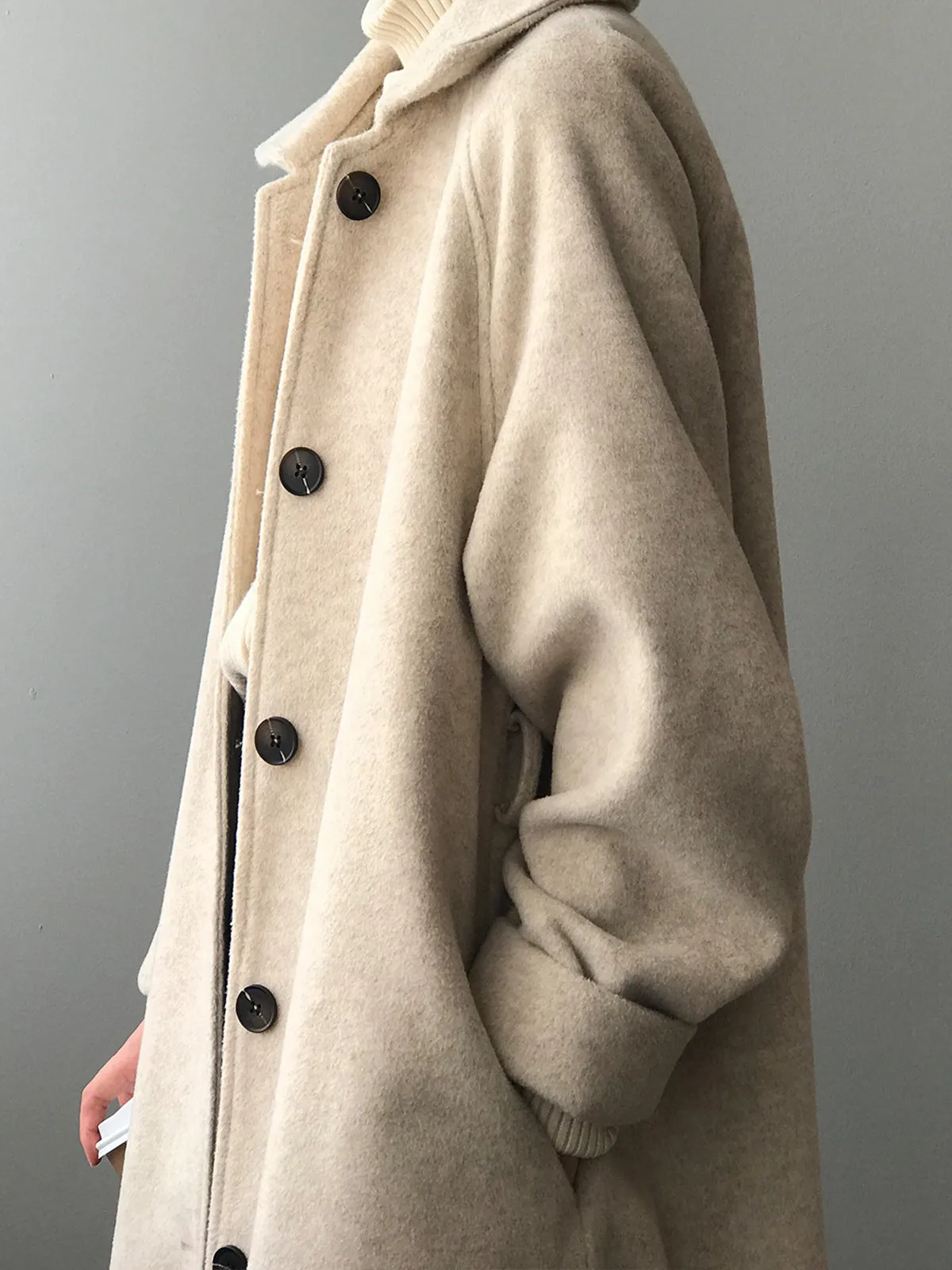 The Modernist Wool Overcoat