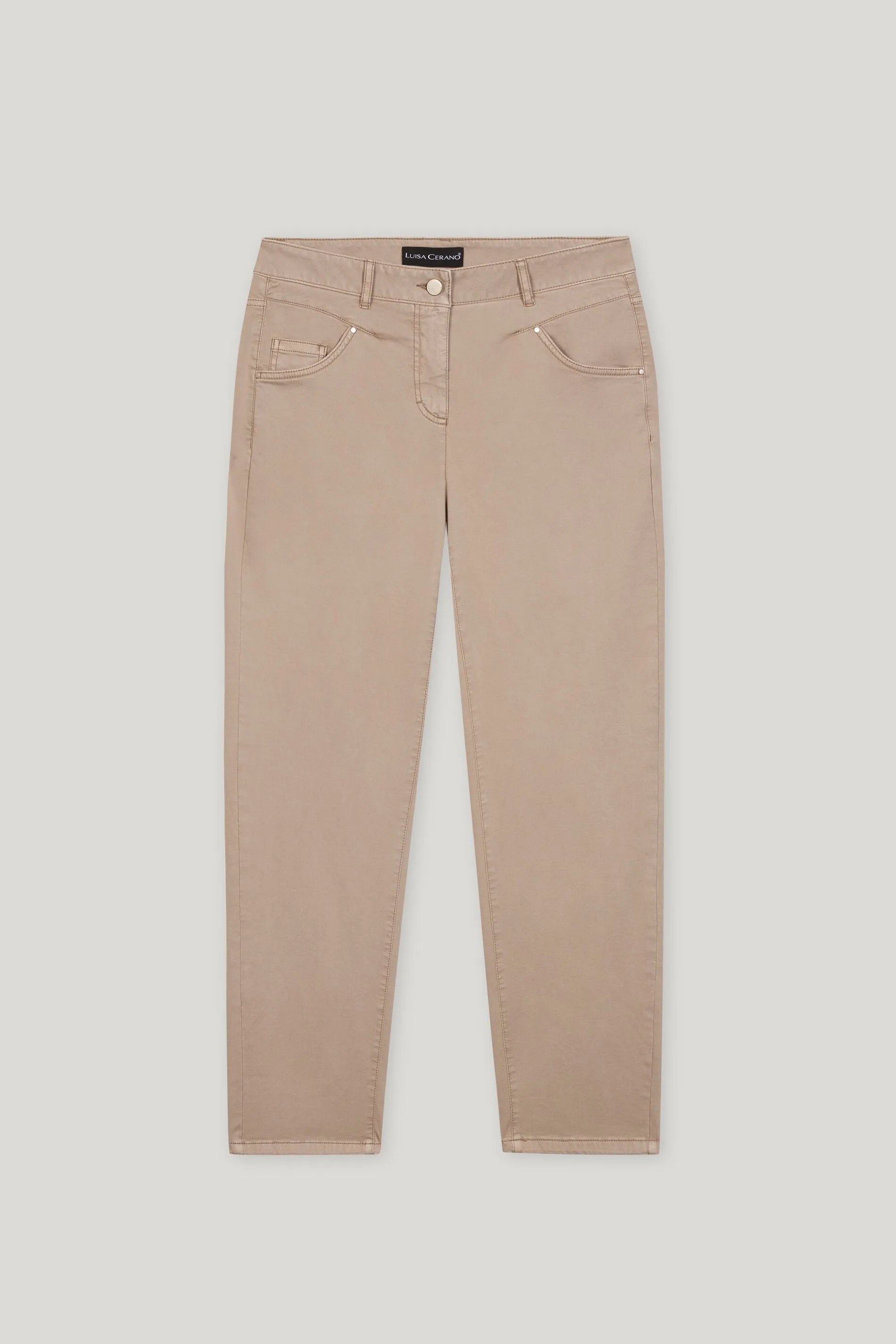 Timeless Chic Cotton Chino Style Trouser <span>618734<span>