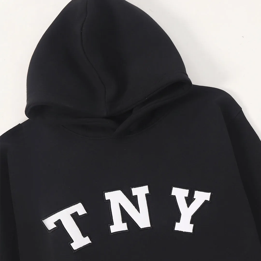 TNY Unisex Oversized Hoodie - Black