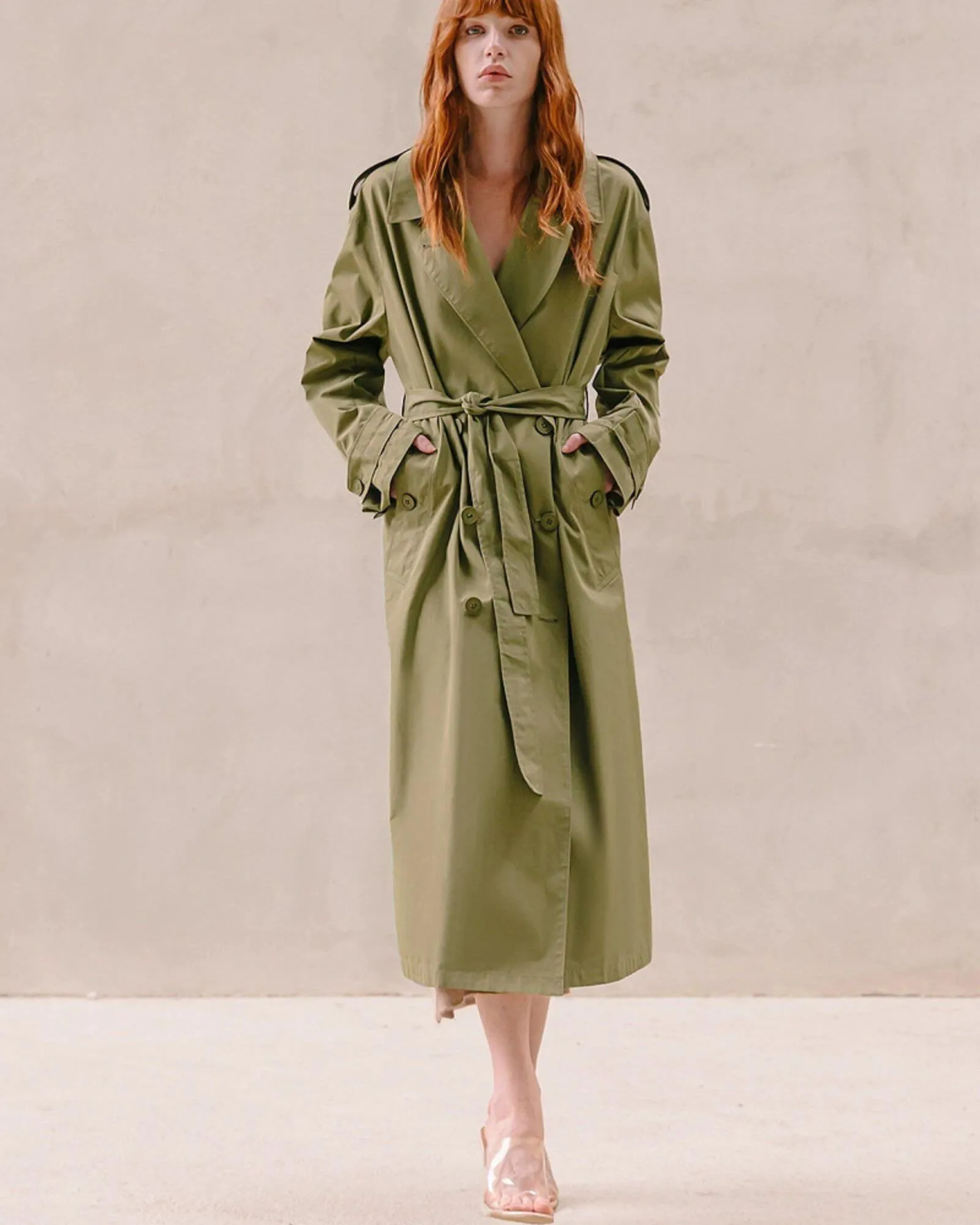 Trench Coat Christie | Khaki