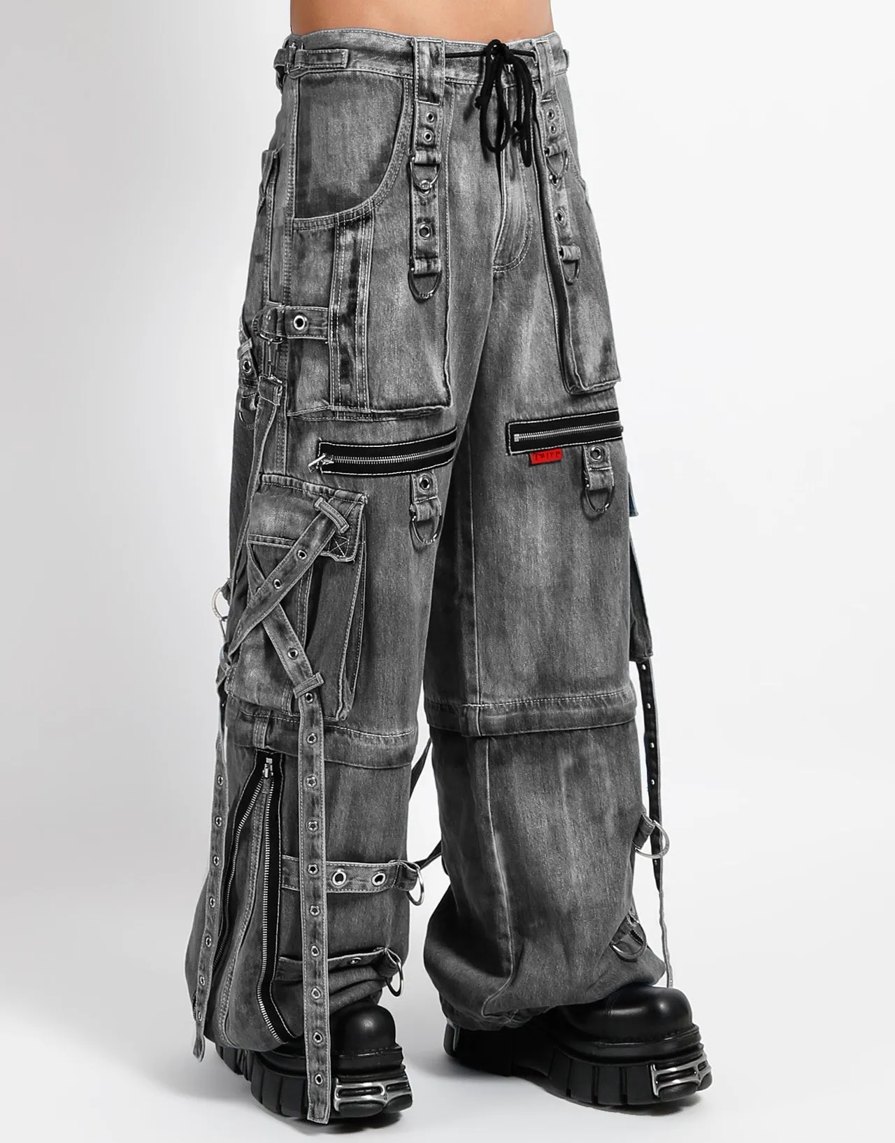 Tripp X-STRAP DELUXE PANT FOG WASH BLACK DENIM