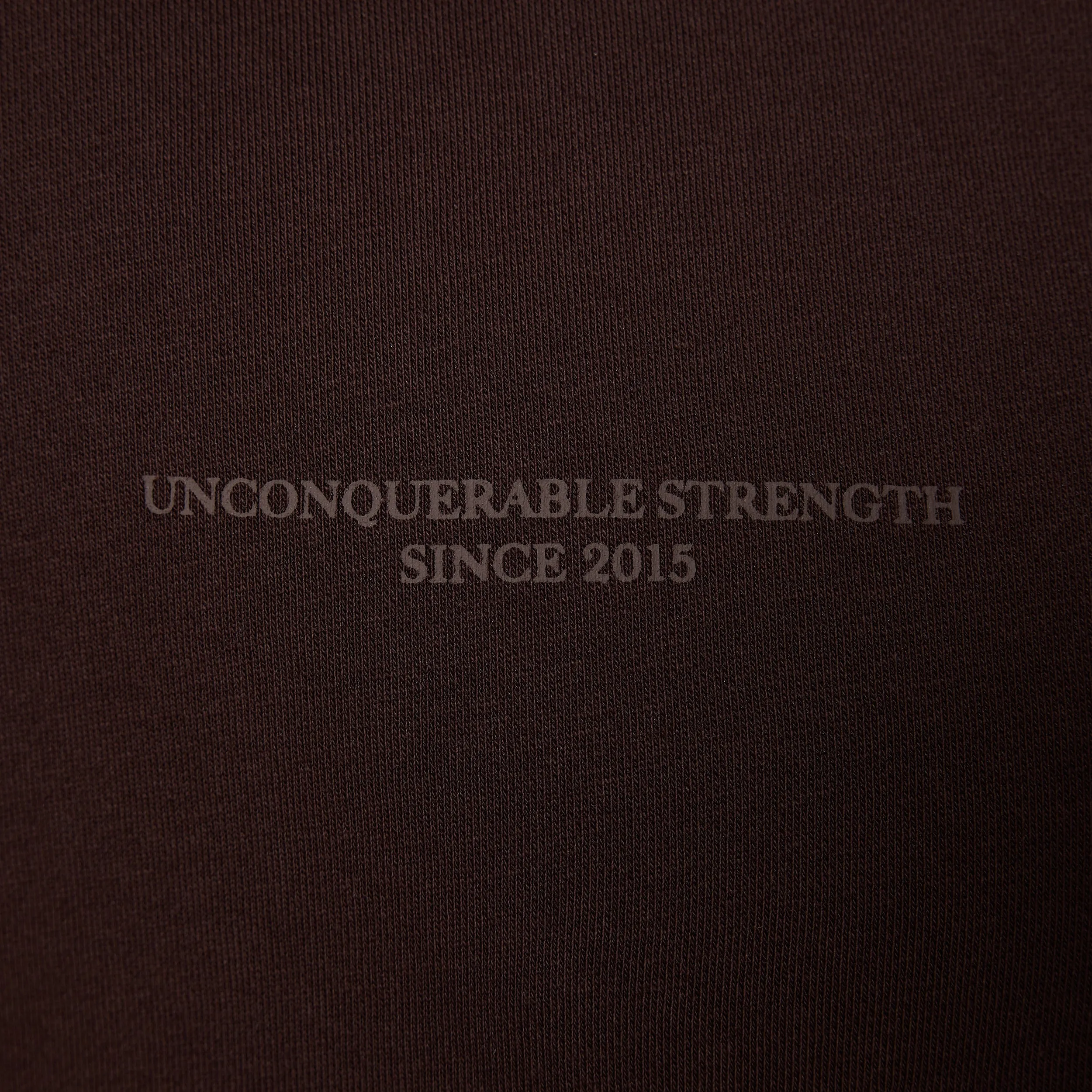 Vanquish Dark Brown Unconquerable Strength Full Zip Hoodie