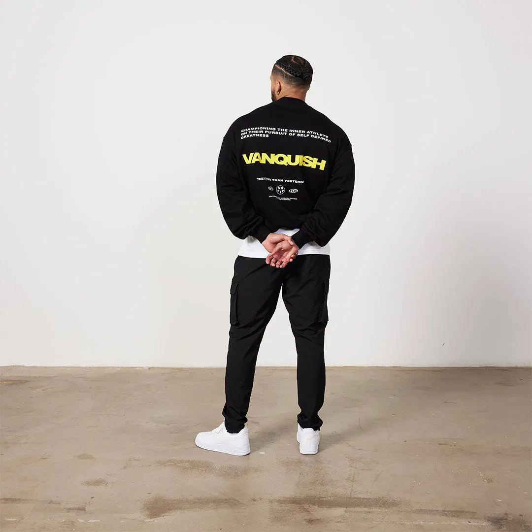 Vanquish TSP Black Champion Oversized Sweatshirt