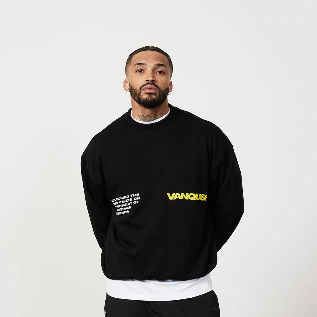 Vanquish TSP Black Champion Oversized Sweatshirt