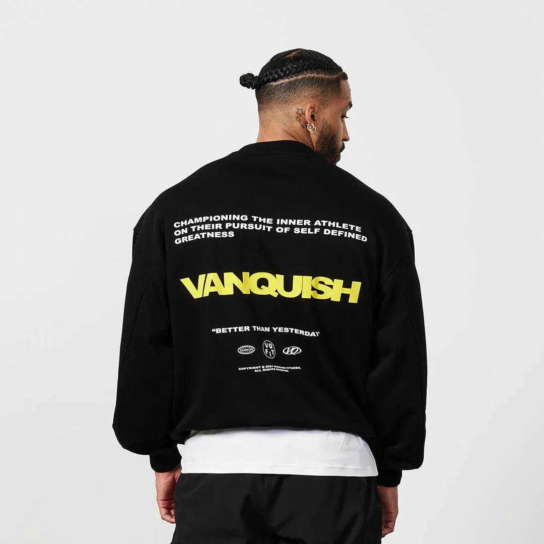 Vanquish TSP Black Champion Oversized Sweatshirt