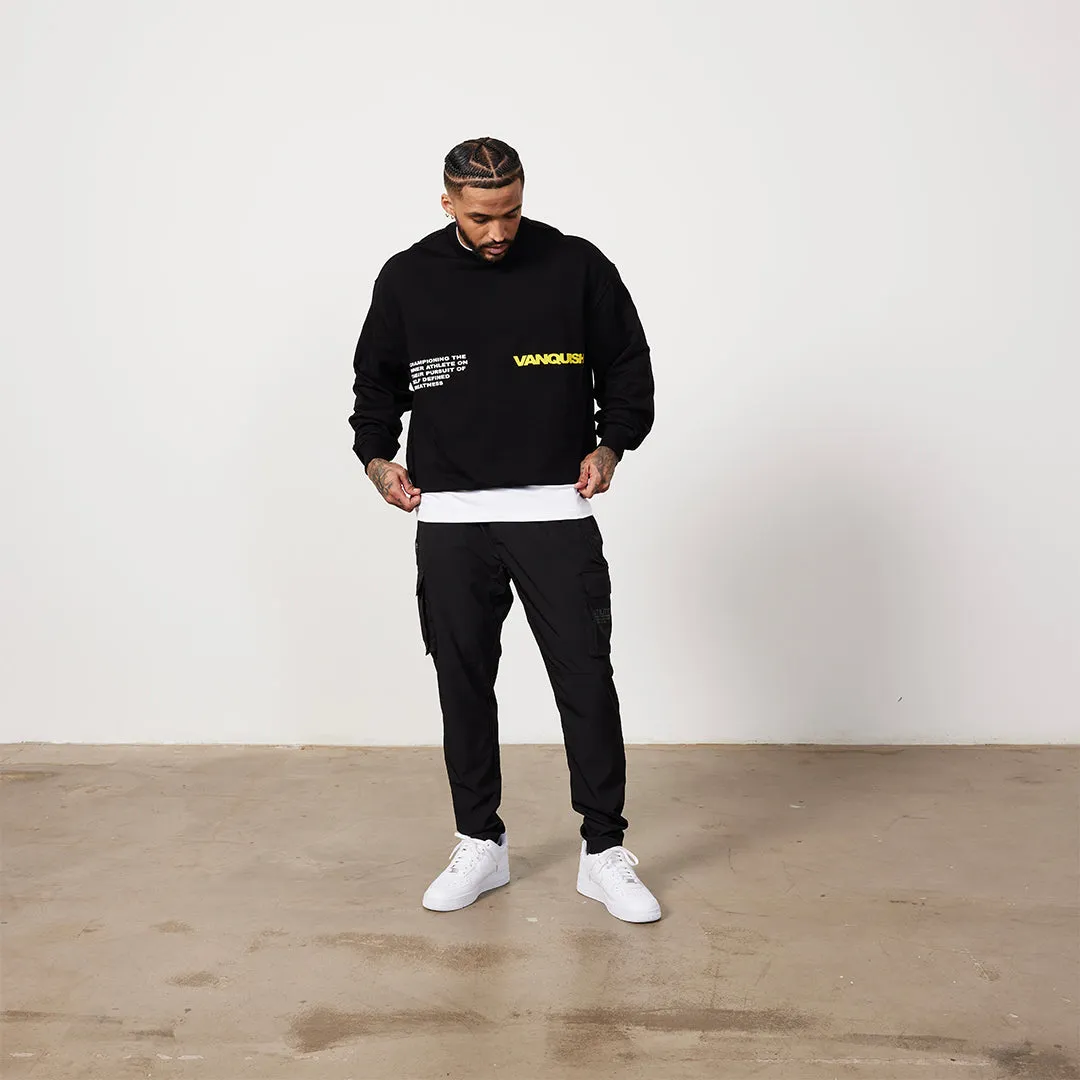 Vanquish TSP Black Champion Oversized Sweatshirt