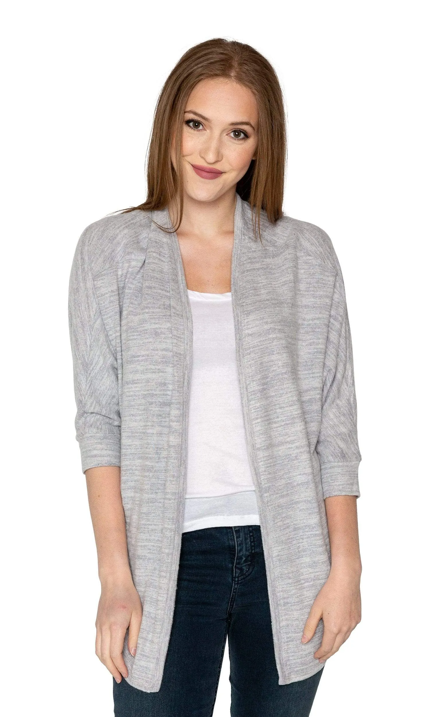 Velvet by Graham & Spencer Cobra Cozy Jersey Dolman Cardigan