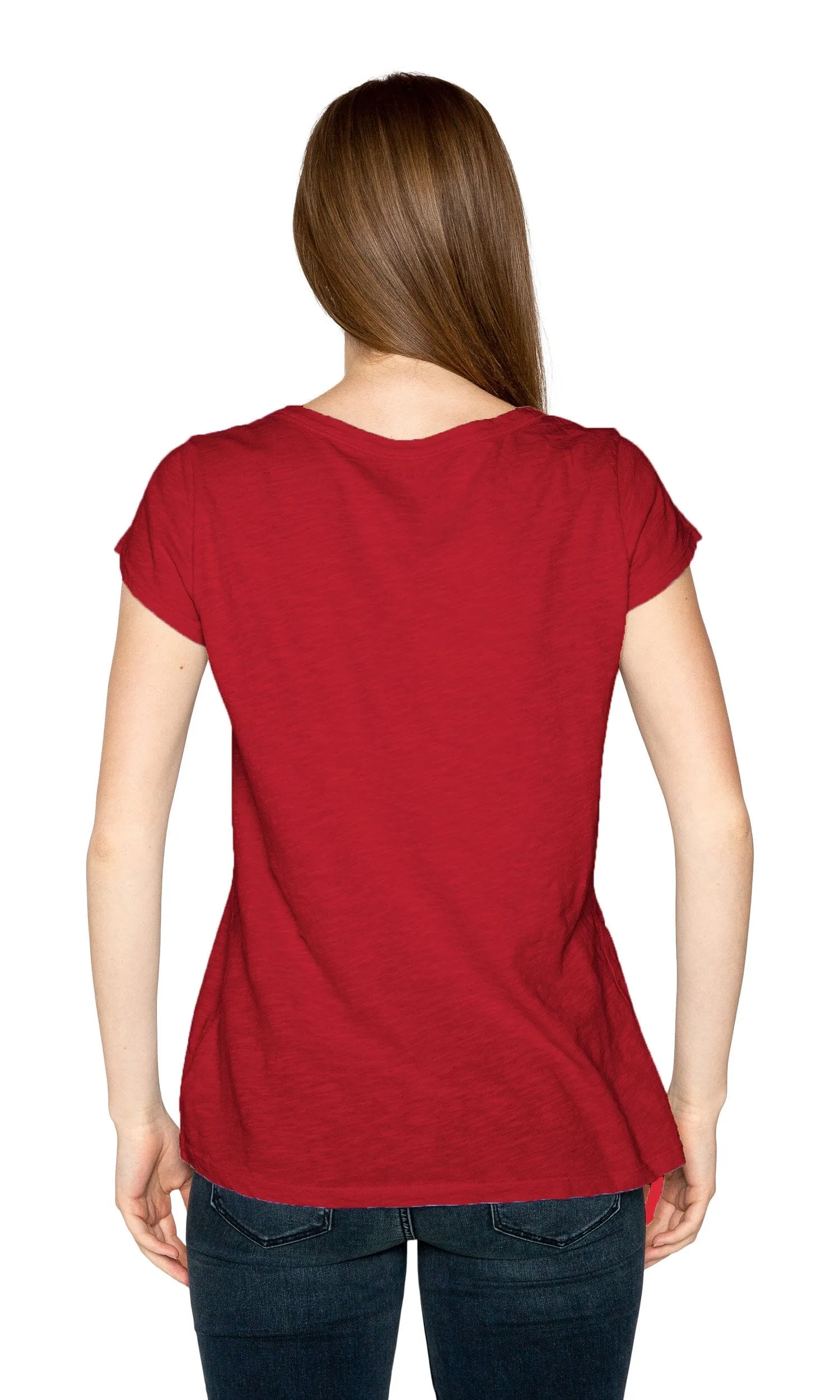 Velvet by Graham & Spencer Kira Original Slub Scoop Neck Tee