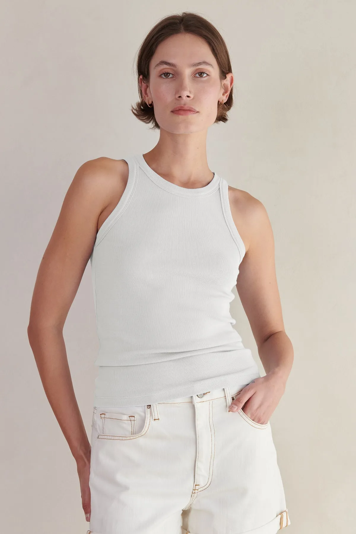 Velvet by Jenny Graham Cruz 05 Tank | White