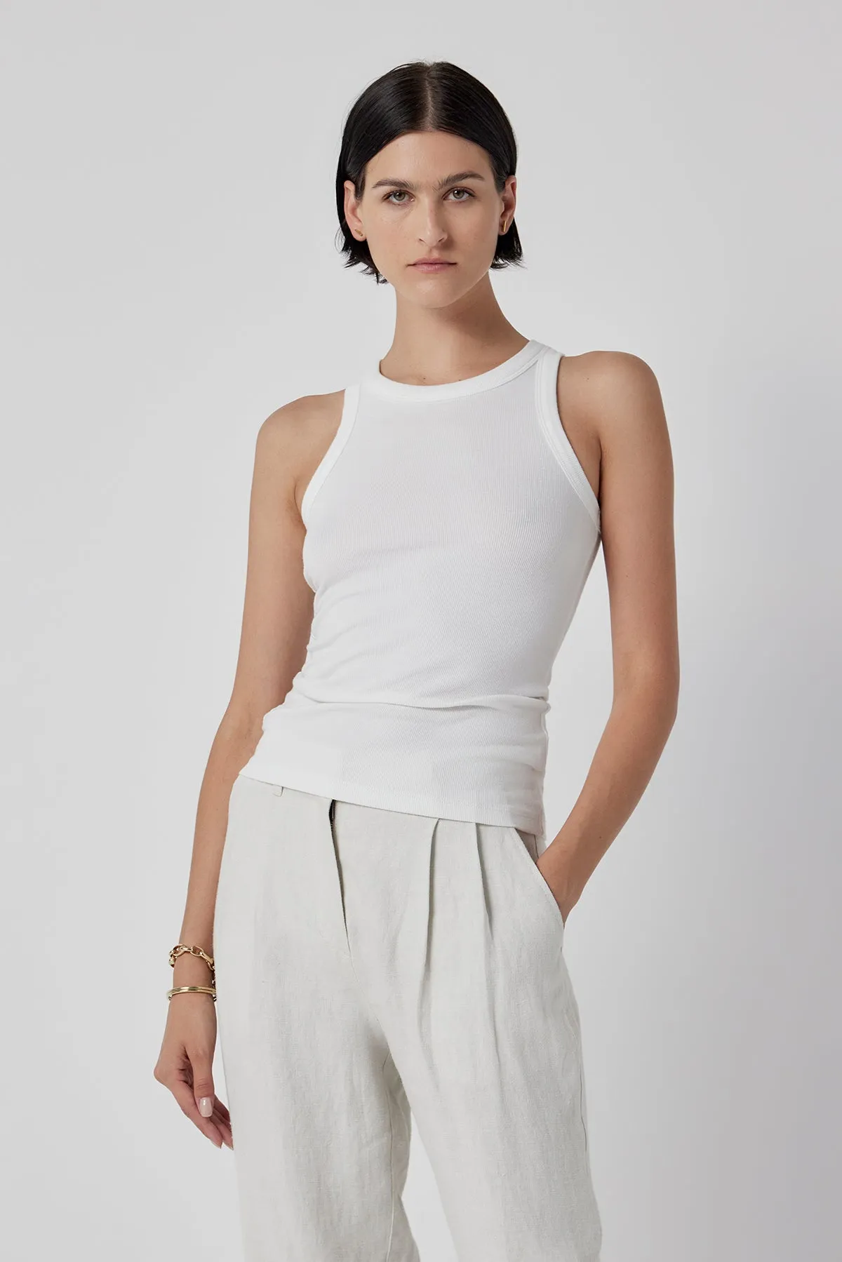 Velvet by Jenny Graham Cruz 05 Tank | White