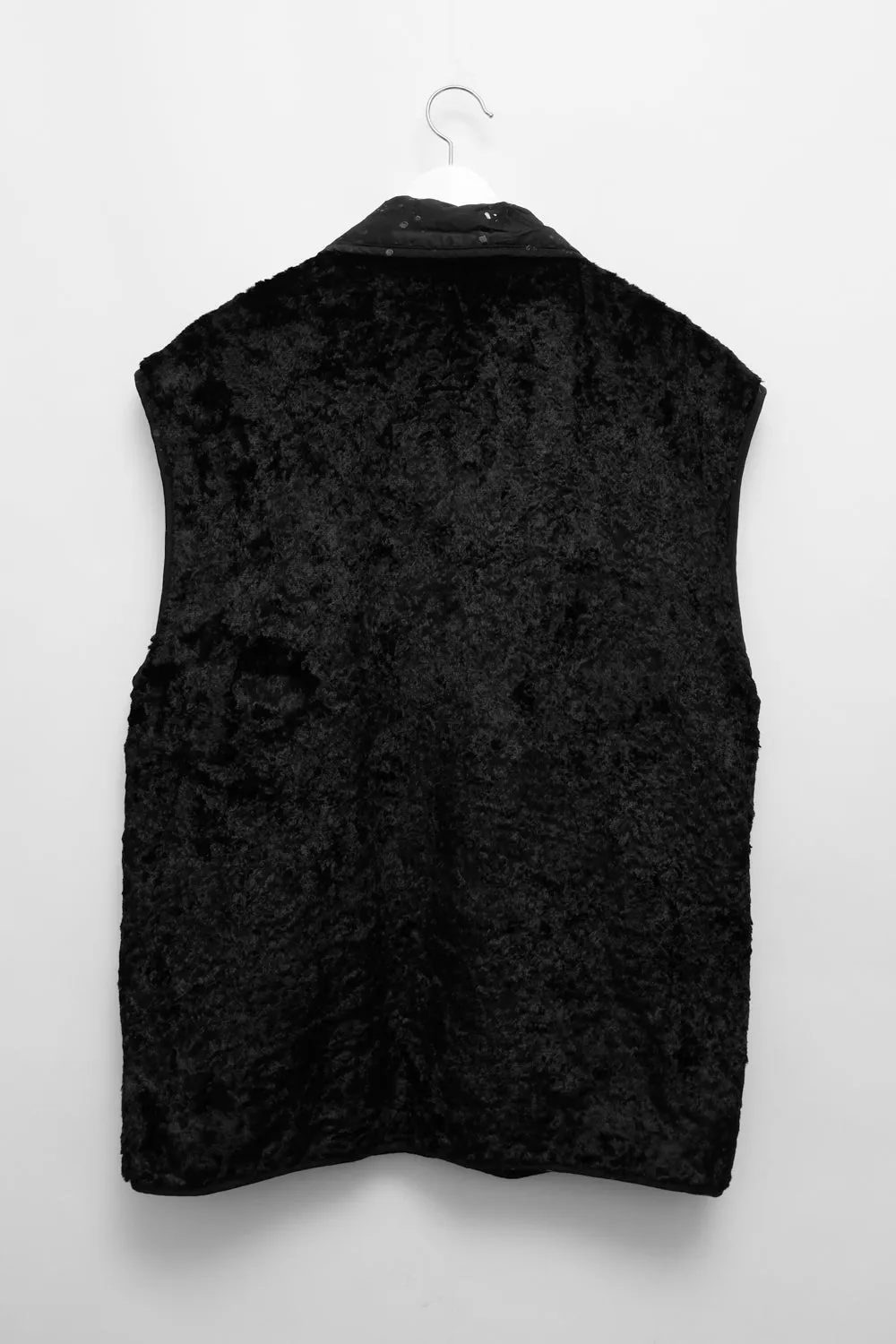 WATER DROPS WARM BLACK VINTAGE VEST